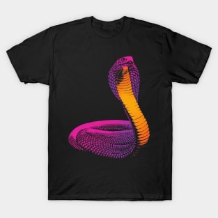 Pink Cobra Scales T-Shirt